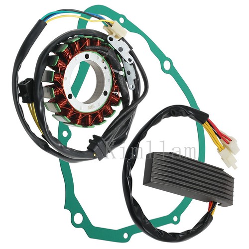 Lichtmaschine Stator Regler und Dichtung für Suzuki VS1400 Intruder 1400 1987-95 - Picture 3 of 8