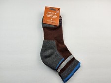 Pistil Men’s Wool Blend Ryder Quarter Socks Made In USA Size M (6-8.5, Wo 7-9.5)