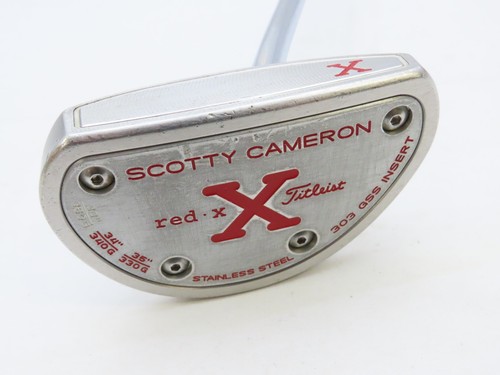 Used Titleist Scotty Cameron Red-X 33" Putter Cameron RedX Putter 33" Cameron