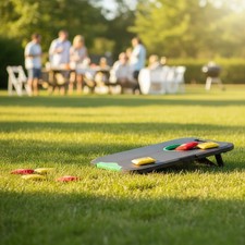 Go Gater Light-Up Cornhole Set - Portable and Waterproof Fun for All Ages