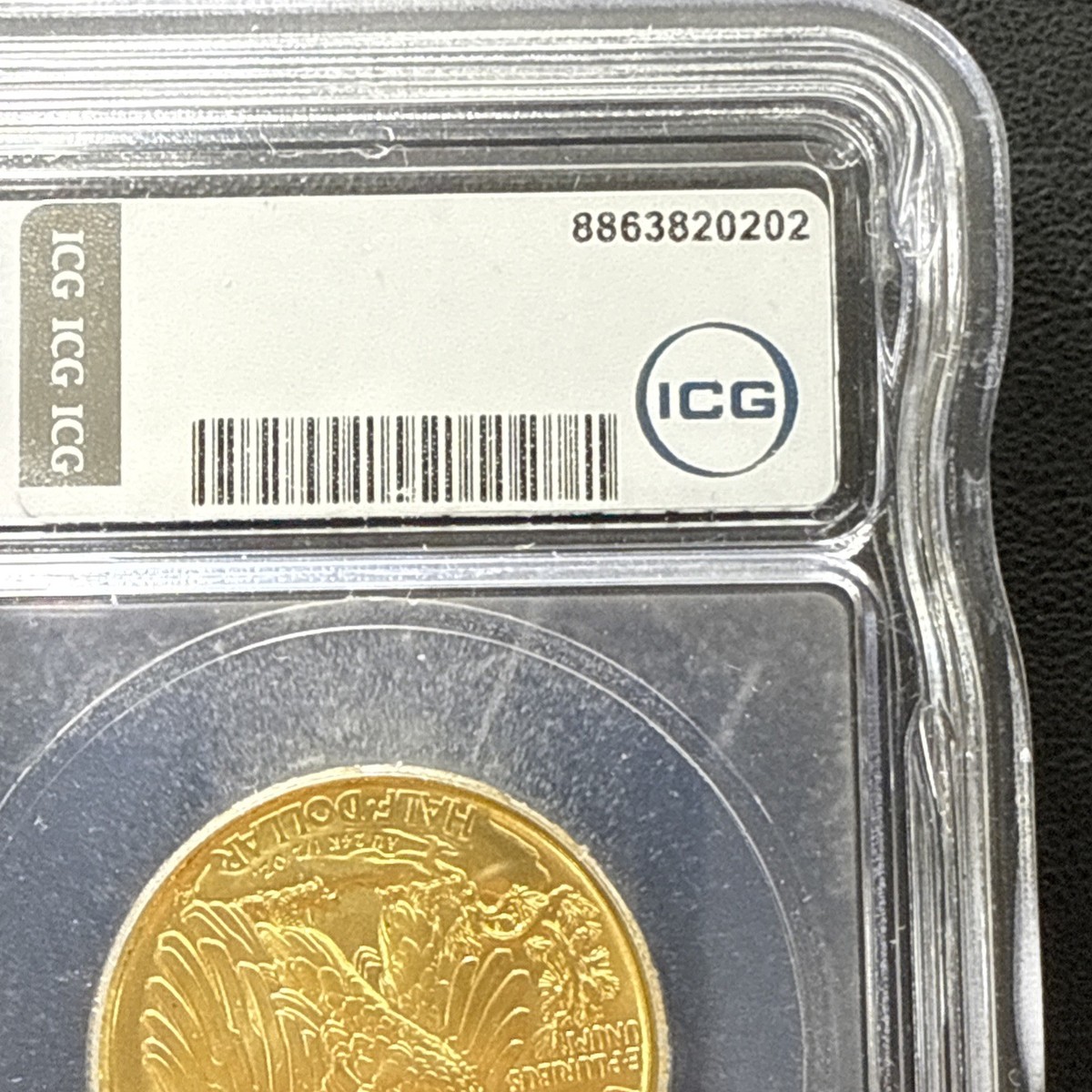 2016-W 50C 1/2 Ounce .9999 24K Gold Walking Liberty MS 70