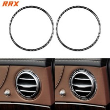 Real Carbon Fiber Central Air Vent Outlet Cover Trim For Benz S-Class W222 13-20