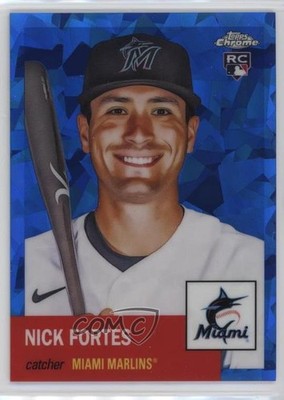 2022 Topps Chrome Platinum Anniversary 85/100 Nick Fortes #144 Rookie RC 0bk0