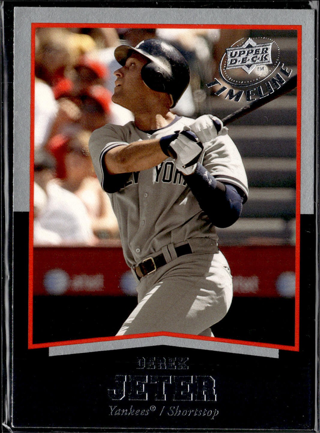 2008 Upper Deck Timeline Derek Jeter #28 Gold