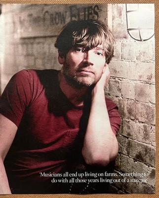 ALEX JAMES / BLUR - Full page UK magazine poster