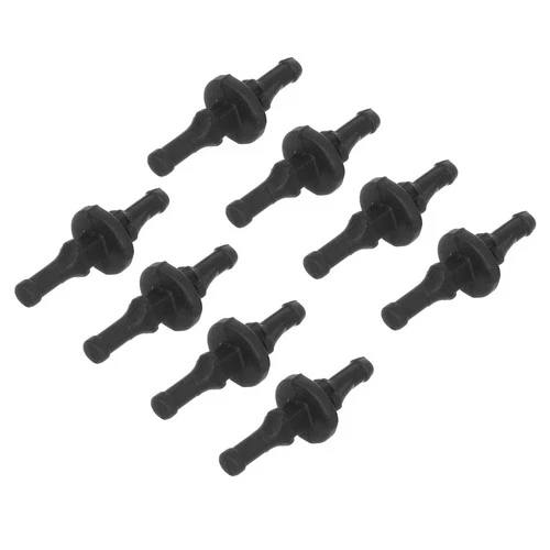 Case Fans Computer Cooling Fan Mount Screws Soft Rubber Black 8PCS