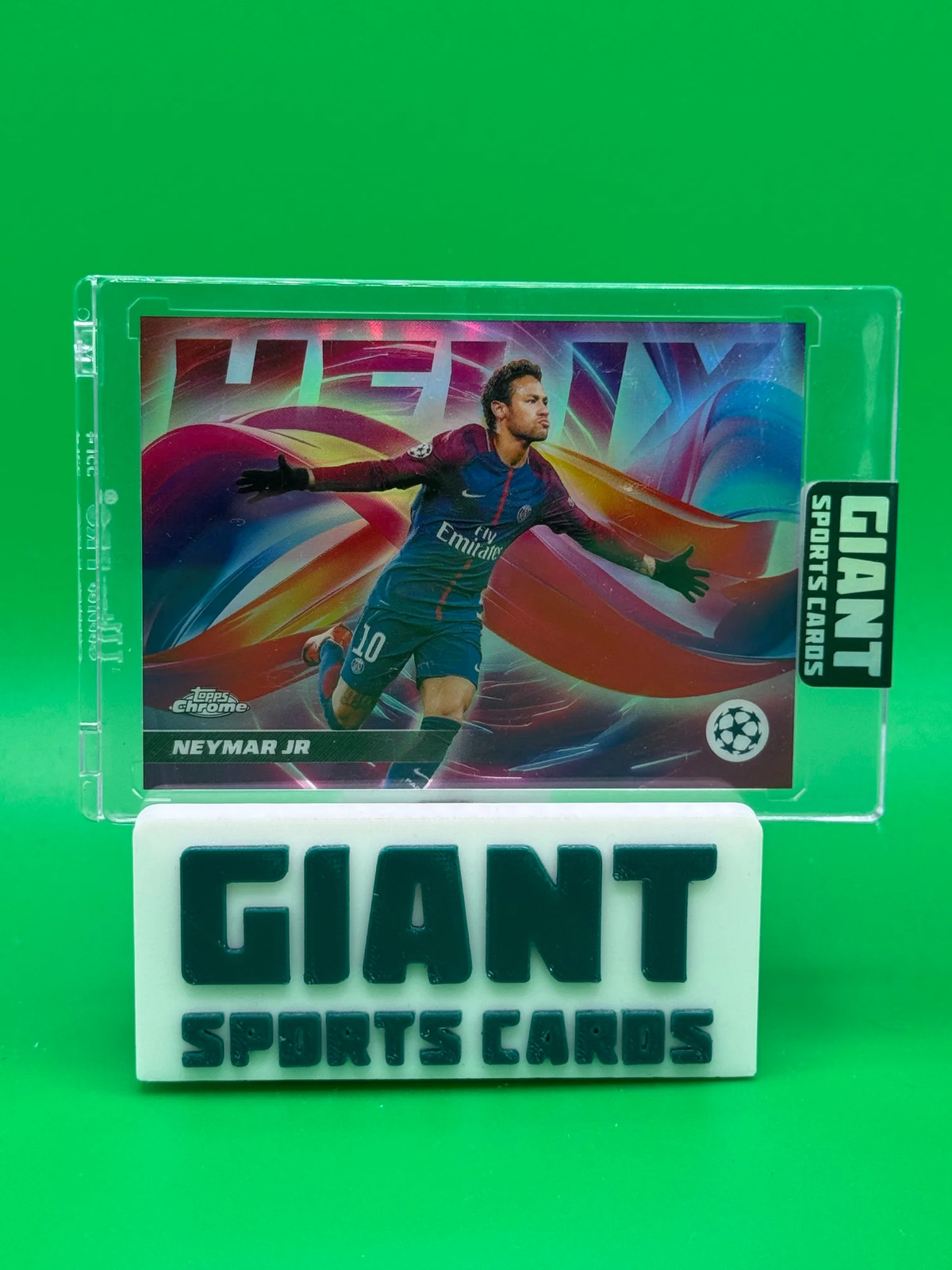 2026 Topps Chrome UEFA Champions League Helix Neymar Jr #H-8