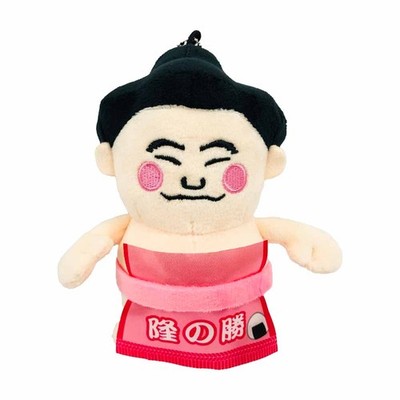 SUMO Plush keychain SEKITORI mascot TAKANOSHO ballchain mascot 12x12cm/4.7x4.7in