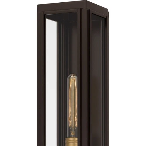 Western Bronze One Light Outdoor Lantern from the Avon Collection - Picture 5 of 5