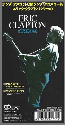 CD, Mini, Single 3inch Cream (Eric Clapton) - Crossroads JAPAN Polydor - PODP