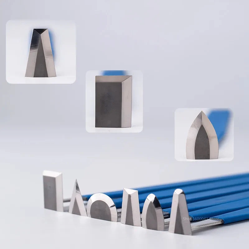 Cuchillo de cerámica de acero de tungsteno resistente al desgaste hágalo usted mismo cerámica tallado en blanco reparación nuevo Foto 3 de 4