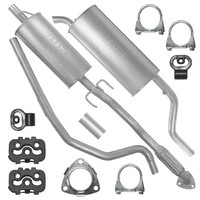 SchalldäMpferset Auspuffanlage Auspuff FüR Opel Corsa D 1.0