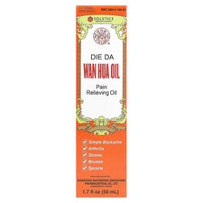 Die Da, Wan Hua Oil, Pain Relieving Oil, 1.7 fl oz 50 ml 