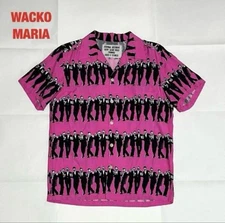Wackomaria Men Vhtf Wacko Maria Wako Aloha Shirt Rayon All-Over Pattern Unique L
