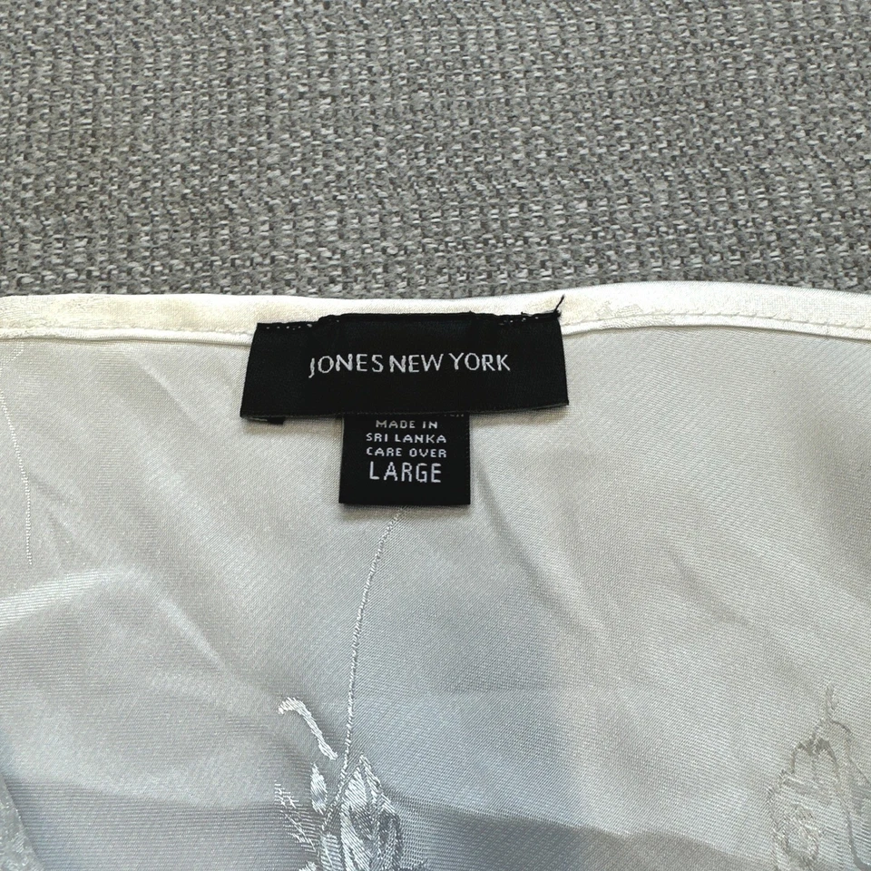 Romántico Babydoll Vestido Sin Mangas Grande Marfil Satinado Camisón Boudoir Novia Jones NY Foto 2 de 4