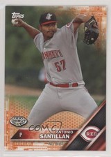 2016 Topps Pro Debut Orange 6/25 Antonio Santillan #92 3j2