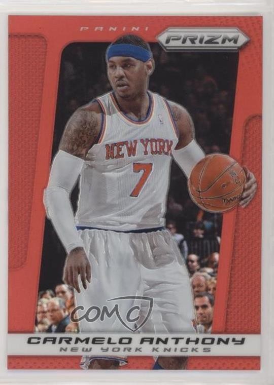 2013-14 Panini Prizm Target Red Prizm Carmelo Anthony #172 HOF 2h4