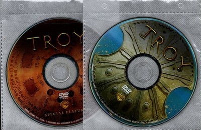 Troy (2004) DVD  *DISC ONLY* = REGION 1 - Brad Pitt
