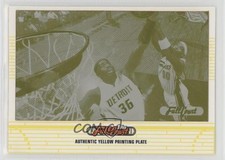 2006-07 Topps Full Court Printing Plate Yellow 1/1 Rasheed Wallace #7 2b6