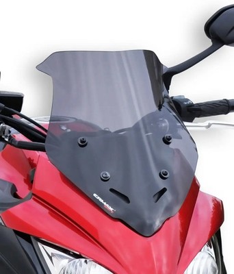 Ermax Sport Screen 40cm Windshield Windscreen for Suzuki GSX-S1000F Gray