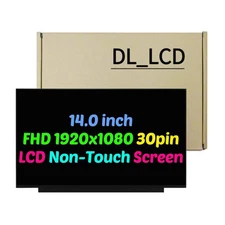 14 for HP 14S-DR1001TU 14S-DR1002TU FHD 30Pin LCD Non-Touch Screen Display Panel
