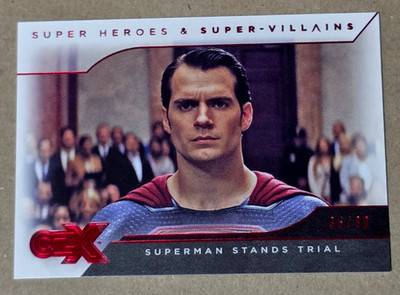 DC Super Heroes & Super-Villains #25 Batman v Superman Red Parallel 35/80 Made