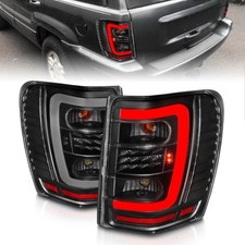 Anzo For 1999-2004 Jeep Grand Cherokee Led Tail Lights With Light Bar Black Anzo For 1999-2004 Jeep Grand Cherokee Led Tail Lights With Light Bar Black