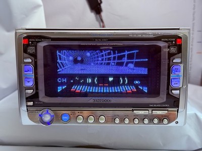 KENWOOD DPX-6021M JDM 2DIN CD MD Player w/ External Bluetooth Unit