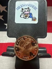 1892 Barber Half Dollar - 1 oz Copper Round
