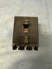 NEW QO340 sQUARE D 3 pole 40AMP 240V PLUG-IN Circuite Breaker