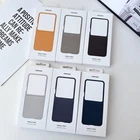 OEM Kindsuit Leather Case for Samsung Galaxy Z Flip 8 Slim Shockproof Back Cover