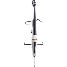 STAGG ECL 4/4 WH Cello Weiss mit Tasche | Neu