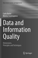 Carlo Batini (U. A.) | Data And Information Quality | Taschenbuch | Englisch