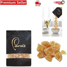 1kg Chewy Crystallised Ginger Chunks - Gourmet Addition for Cooking & Baking 16.99 per kilo