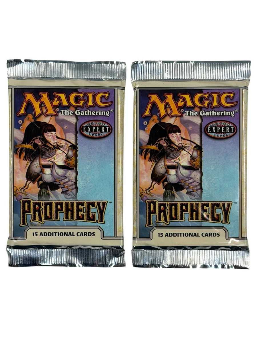 【未開封品】Magic: The Gathering Prophecyセール Magic: The Gathering Prophecy Sealed Collectible Card Game Packs