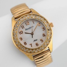 Armitron Now 75/5136RG Quartz Analog Women's Watch Sz. 6 1/4" New Battery