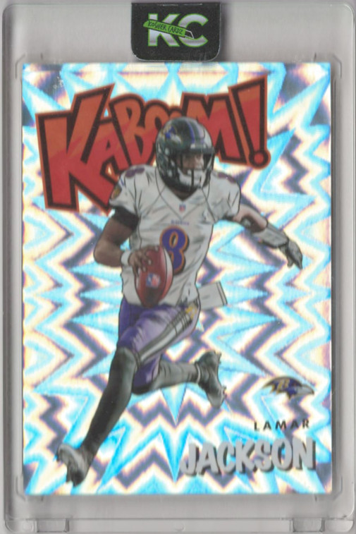 2021 Panini Absolute - Kaboom! Lamar Jackson #K35