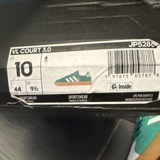 adidas VL Court 3.0 Green/White Gum Mens Low ...
