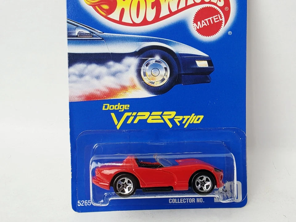 TARJETA AZUL HOT WHEELS 210 DODGE VIPER RT/10 5 RADIOS NUEVA EN TARJETA ¡¡MUY BONITA!!! Foto 3 de 4
