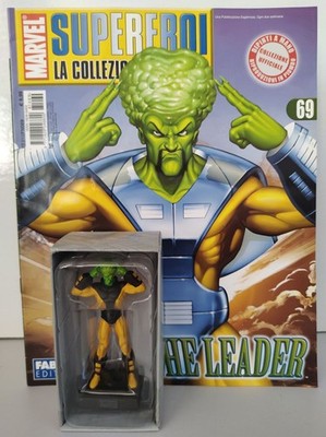 MARVEL DIE OFFIZIELLE SAMMLUNG NR. 69 THE LEADER THE CHEF FIGUR + FOLIE