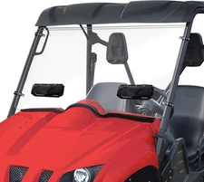 StarknightMT Vented Rhino Windshield Scratch Proof Full Clear 