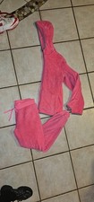 2-piece Hot Pink Fleece Tracksuit Set