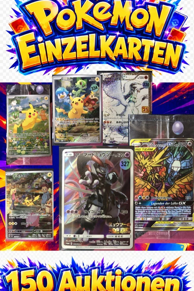 Pokemon Einzelkarten