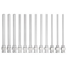 1set Dispensing Needle 8G-18G 2" Stainless Steel Blunt Tip for Refilling Glue