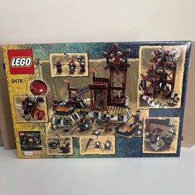 Lego The Orc Forge 9476 Lord of the Rings Hobbit Lotr 100% Complete Set Orthanc