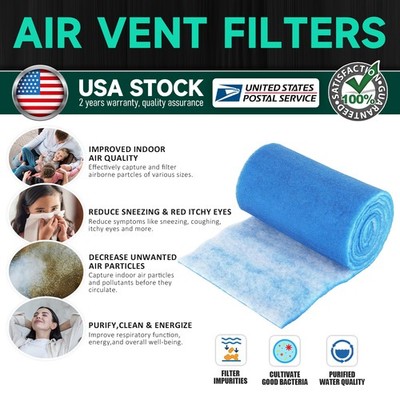  Activated Carbon Filters: Eliminate Odors from Air Vents  Non-woven polyester