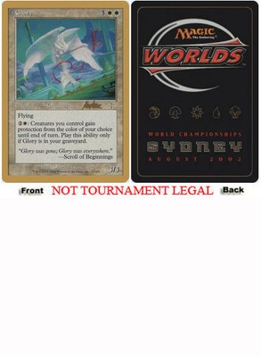Glory (Brian Kibler - 2002) World Championship PLD White Rare MTG CARD  ABUGames