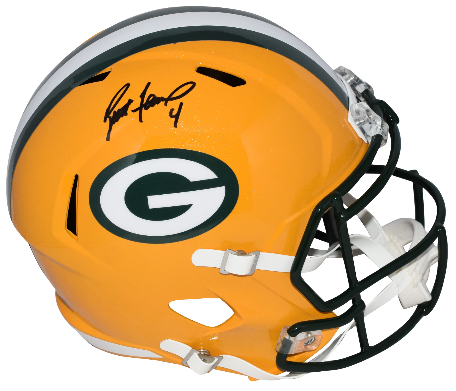Brett Favre Autographed Signed Green Bay Packers FULL SIZE SPEED HELMET JSA 
