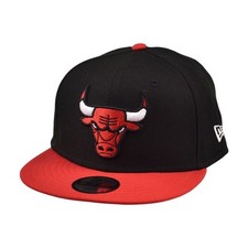 New Era Chicago Bulls 9Fifty Adjustable Kids' Snapback Hat Black-Red