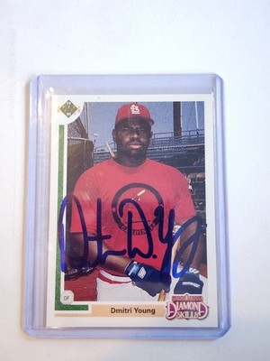 1991 Upper Deck Final Edition Dmitri Young Rookie Card #7F Minor League
